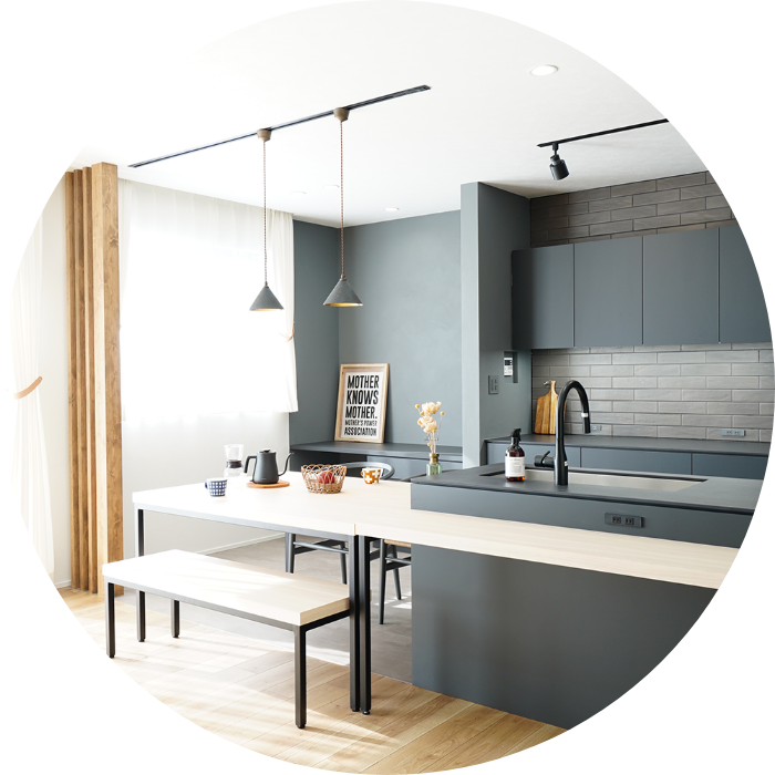 自分たちが思い描く理想のオーダーキッチン