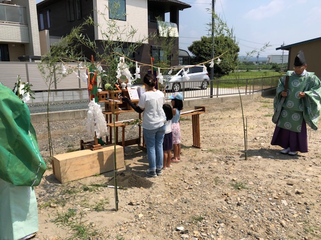 浜北区中瀬Y様邸地鎮祭