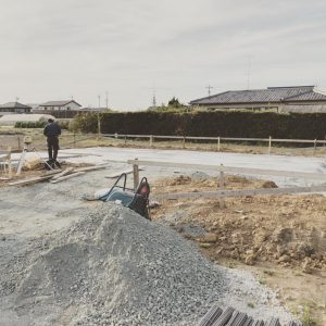 東区下石田町Ｋ様邸　基礎工事