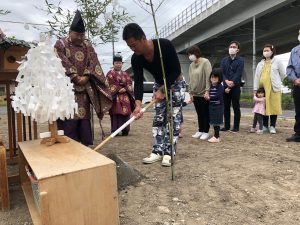 浜北区根堅S様地鎮祭