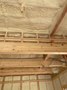 袋井市Y様邸　吹付断熱工事